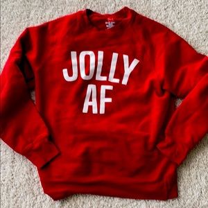 Jolly AF sweatshirt